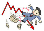 株価下落、株価急落